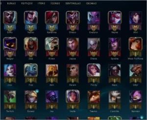 Conta Gold V - League of Legends LOL