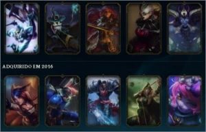 Conta Gold V - League of Legends LOL