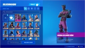 SKINS RARÍSSIMAS CONTA FORTNITE