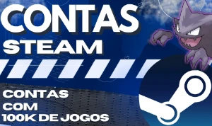 Steam 100K Jogos - Contas Steam Com Muitos Jogos !