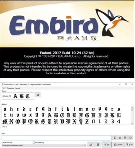 Embird 2017 Português Funções habilitadas - Softwares e Licenças