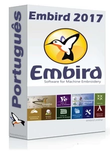 Embird 2017 Português Funções habilitadas - Softwares e Licenças
