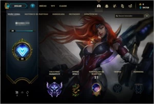 CONTA DIAMANTE 4 LOL EMAIL NÃO CONFIRMADO BOAS SKINS - League of Legends