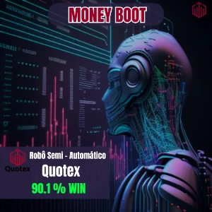 MONEY BOOT - Robô Semi - Automático Quotex  - 90% de win - Outros