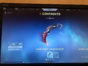 PROCURO CONTA COM KARAMBIT SAQUEADORA FULL ACESSO - PAGO 100 - Valorant