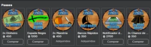 Conta Roblox gamepasses 
