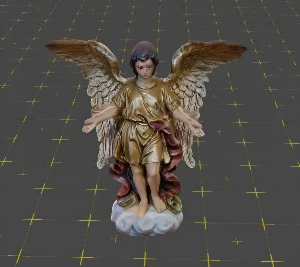 Arcanjo Sandalphon - Arquivo GLB e STL para Impressão 3D - Outros