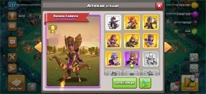 CV14 FULL MATO 100% TH14 37 SKINS PAISAGENS RARIDADE - Clash of Clans