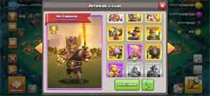CV14 FULL MATO 100% TH14 37 SKINS PAISAGENS RARIDADE - Clash of Clans