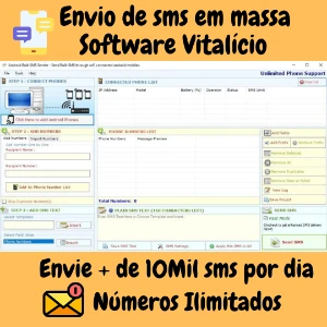 📲 Wasender 3.3 + Gerador + Instalead + Sms em Massa - Softwares e Licenças