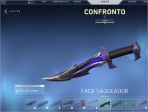 Vendo Conta Valorant (skins faca,vandal,phantom e outras)