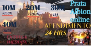 Prata Albion Online - Entrega  Rápida
