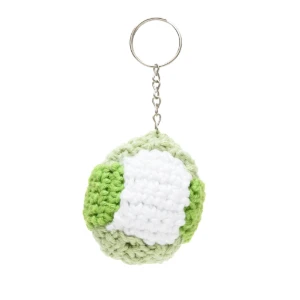 Chaveiro Bola em Amigurumi