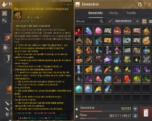 Conta Black Desert SA com bussola
