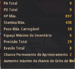 Conta Black Desert SA com bussola