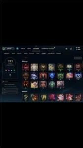 Conta de lol diamante com 283 skins - League of Legends