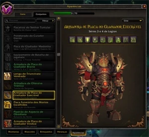 CONTA COM SETS CM PANDARIA E WOD E MAGE TOWER - Blizzard