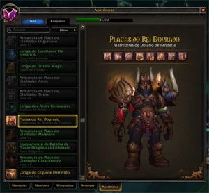 CONTA COM SETS CM PANDARIA E WOD E MAGE TOWER - Blizzard