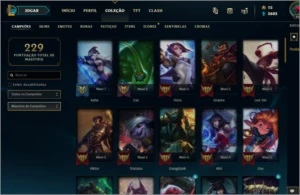 CONTA PLATINA S9 - League of Legends LOL