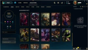 Conta Platina II - League of Legends LOL