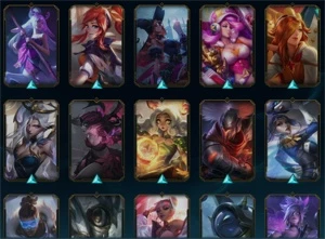 Conta de lol com 1k investidos + conta de val com 2k - League of Legends