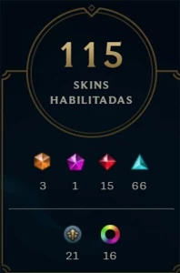 Conta de lol com 1k investidos + conta de val com 2k - League of Legends