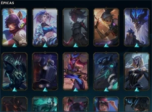 Conta de lol com 1k investidos + conta de val com 2k - League of Legends