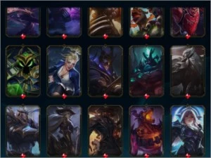 Conta League of Legends 376 Skins LOL