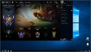 CONTA LOL RARA SEASON 2 GOLD, ATUAL DIAMANTE. - League of Legends