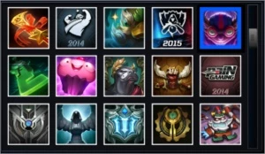 CONTA 103 CAMPEÕES/PRATA 4/94 SKINS/ 4 PAGRUNA - League of Legends LOL