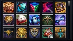 CONTA 103 CAMPEÕES/PRATA 4/94 SKINS/ 4 PAGRUNA - League of Legends LOL