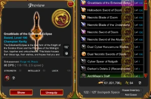 Conta Aqw End-Game 14Anos/Classe Calendario/2Chest - Adventure Quest World