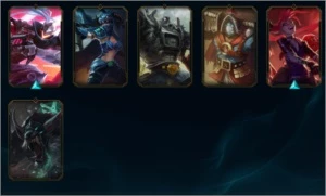 Conta de LeagueOfLegends 79 Champs e 40 skins gold4 - League of Legends LOL