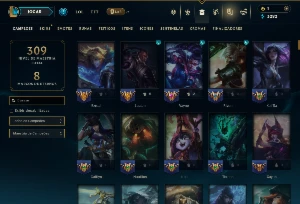 Unranked com TODOS os Champs e 99 Skins ( ADC / SUP / JG ) - League of Legends LOL