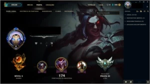 ACC LOL|PRATA|LVL 64|48 CHAMP|HONRA 5|SKINS-ICONS-EMOTES| - League of Legends