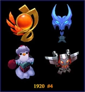 ACC LOL|PRATA|LVL 64|48 CHAMP|HONRA 5|SKINS-ICONS-EMOTES| - League of Legends