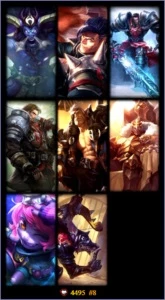 ACC LOL|PRATA|LVL 64|48 CHAMP|HONRA 5|SKINS-ICONS-EMOTES| - League of Legends