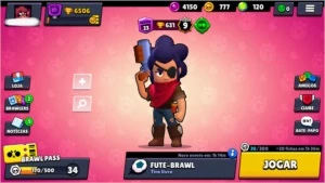 Conta brawl stars: 6500k, 21/36, 120 gemas.