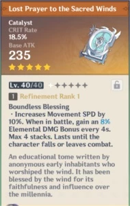 Conta Genshin (AR:32) - Xiao, Lost Prayer - Genshin Impact