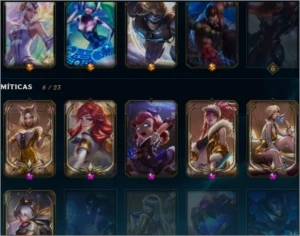 vendo conta platina 1 md5 / diamante - League of Legends LOL