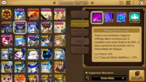 Conta Starter com LD Giselle - Summoners War