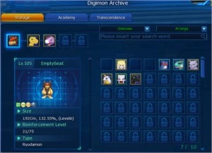 Conta DMO Omegamon - Digimon Masters Online