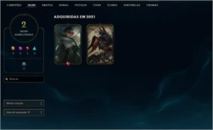 Conta com Skin Vayne Sentinela. - League of Legends LOL