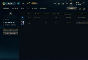 Conta bronze 1 com 25 campeões e 2 skins - League of Legends LOL