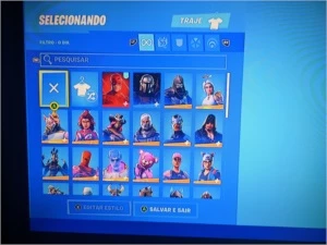 Conta fortnite+salve o mundo