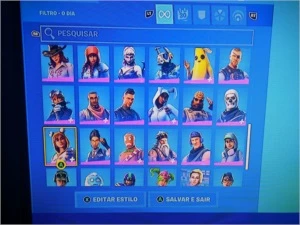 Conta fortnite+salve o mundo