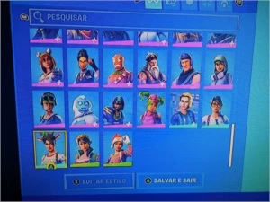 Conta fortnite+salve o mundo
