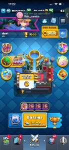 Conta clash Royale, nível 14 com 9 anos de jogo