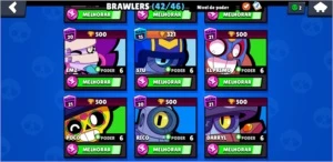 Vendo Conta Brawl Stars com 21.000 Troféus e 39 Brawlers