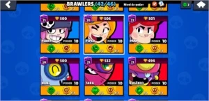 Vendo Conta Brawl Stars com 21.000 Troféus e 39 Brawlers